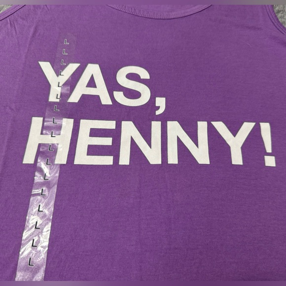 Queer Eye Yas Henny Purple Tank Top Size L - Picture 2 of 8